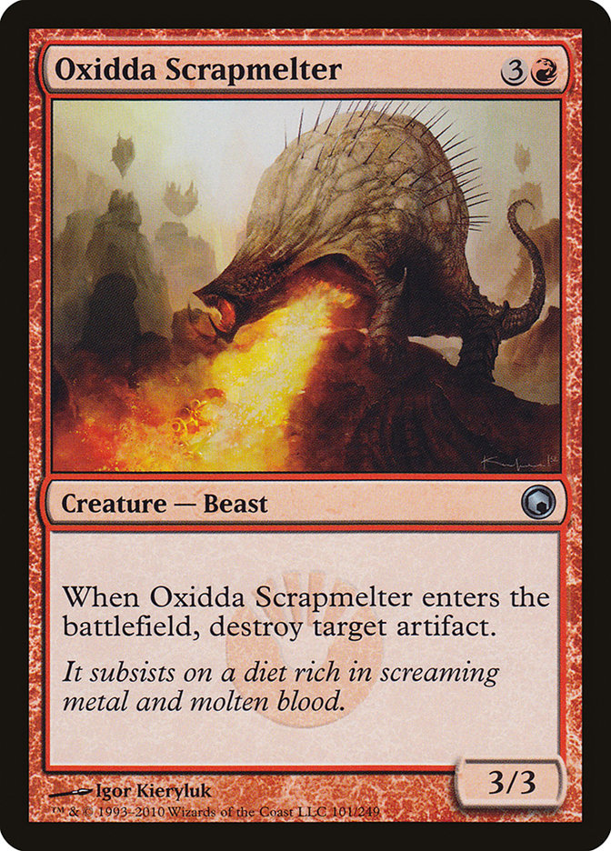 Oxidda Scrapmelter [Scars of Mirrodin] | I Want That Stuff Brandon