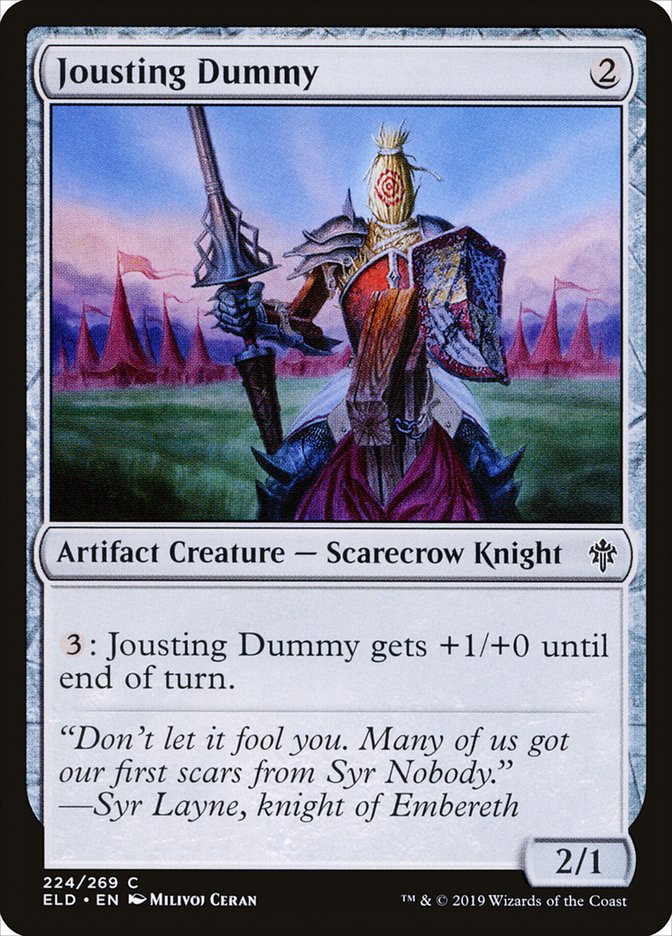 Jousting Dummy [Throne of Eldraine] | I Want That Stuff Brandon