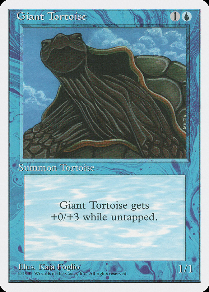 Giant Tortoise [Fourth Edition] | I Want That Stuff Brandon