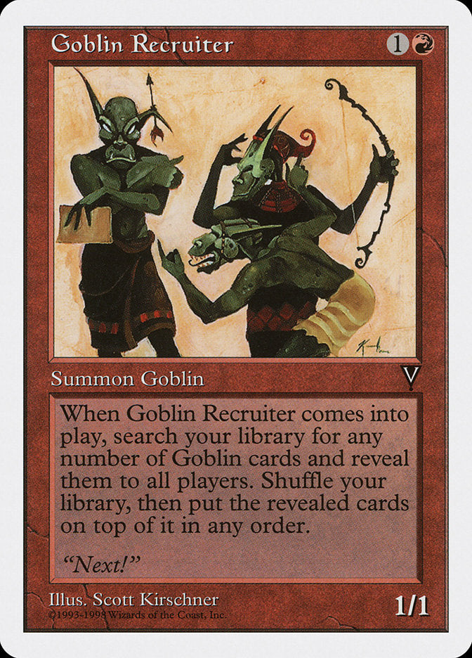 Goblin Recruiter [Anthologies] | I Want That Stuff Brandon