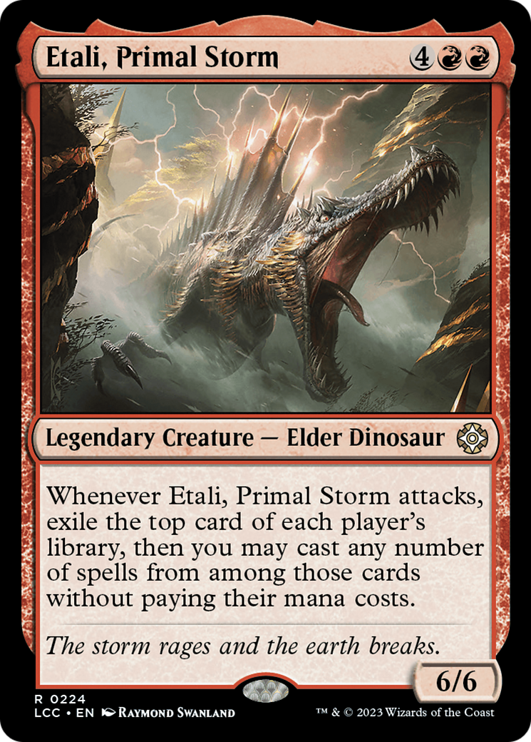 Etali, Primal Storm [The Lost Caverns of Ixalan Commander] | I Want That Stuff Brandon