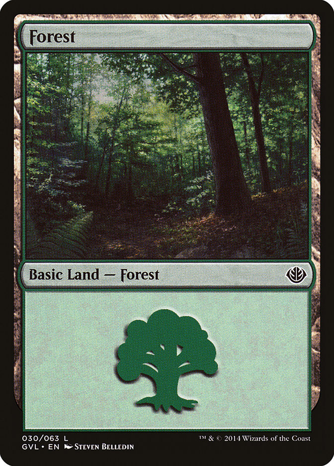 Forest (30) (Garruk vs. Liliana) [Duel Decks Anthology] | I Want That Stuff Brandon