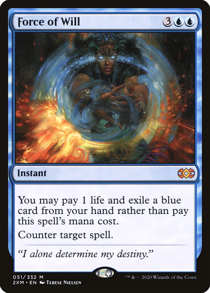 Force of Will [Double Masters] | I Want That Stuff Brandon