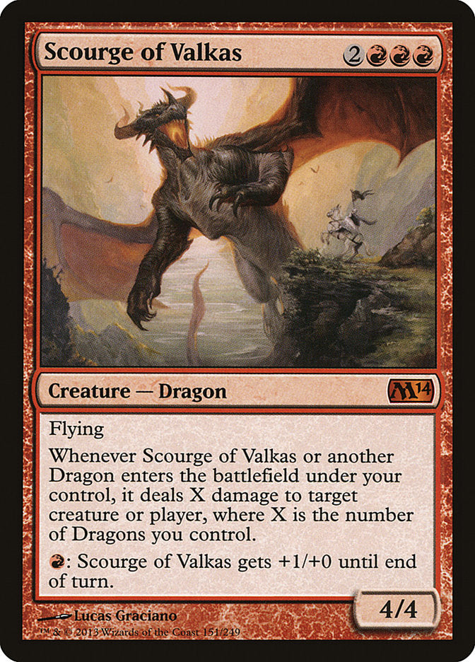 Scourge of Valkas [Magic 2014] | I Want That Stuff Brandon