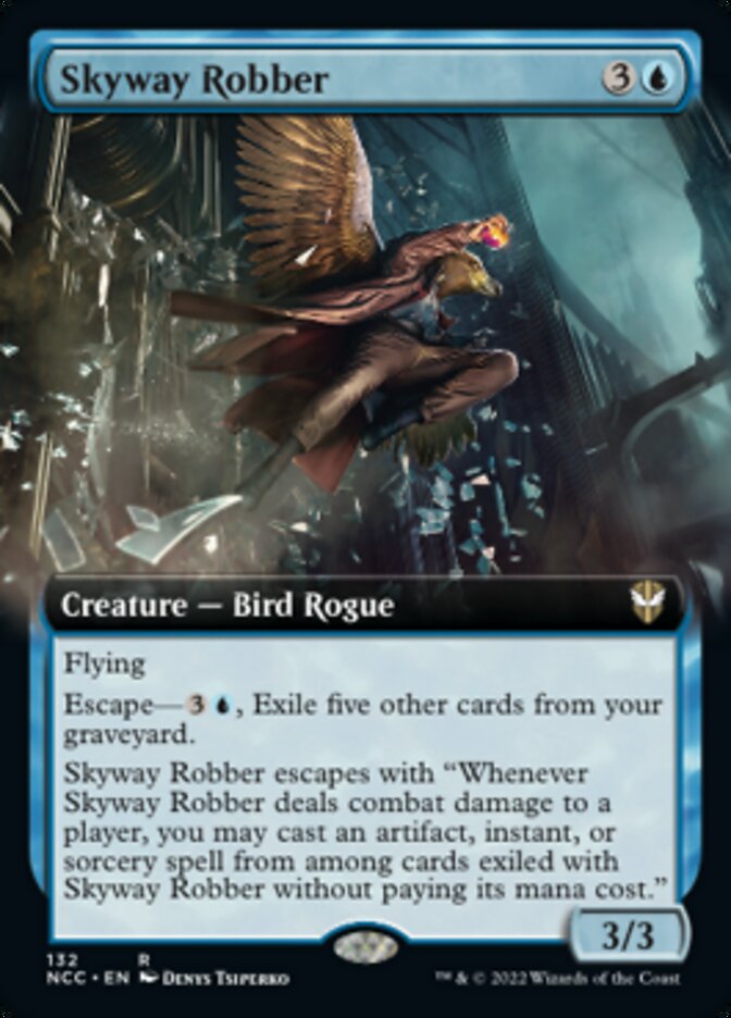 Skyway Robber (Extended Art) [Streets of New Capenna Commander] | I Want That Stuff Brandon