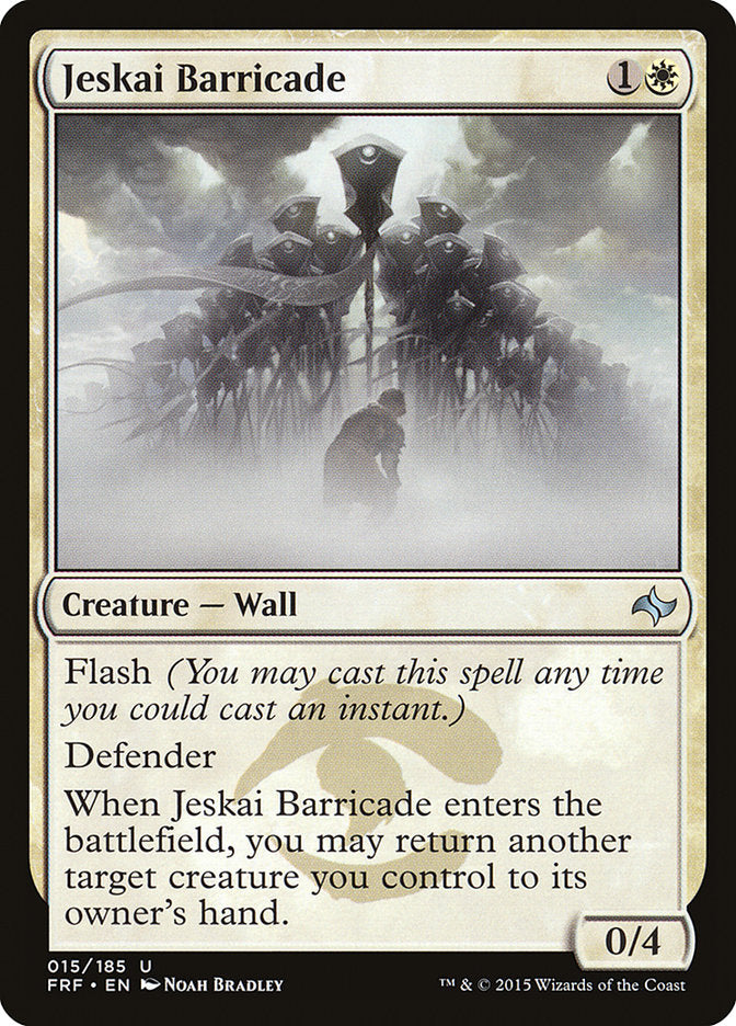 Jeskai Barricade [Fate Reforged] | I Want That Stuff Brandon