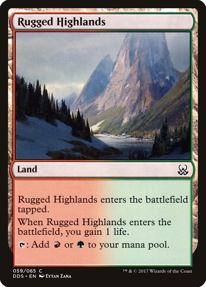 Rugged Highlands [Duel Decks: Mind vs. Might] | I Want That Stuff Brandon