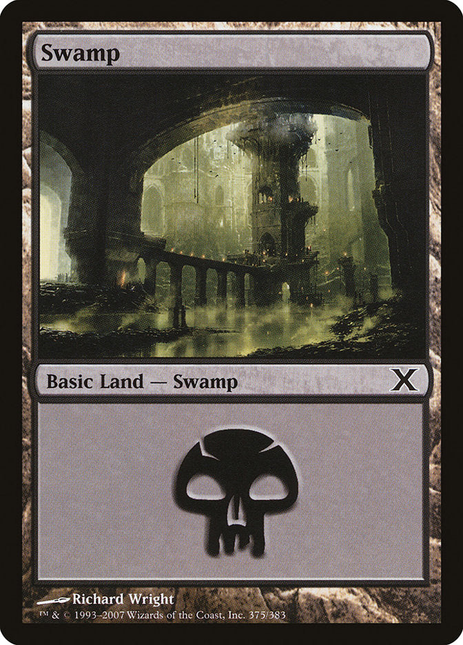 Swamp (375) [Tenth Edition] | I Want That Stuff Brandon