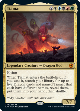 Tiamat [Dungeons & Dragons: Adventures in the Forgotten Realms] | I Want That Stuff Brandon