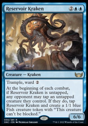 Reservoir Kraken (Promo Pack) [Streets of New Capenna Promos] | I Want That Stuff Brandon