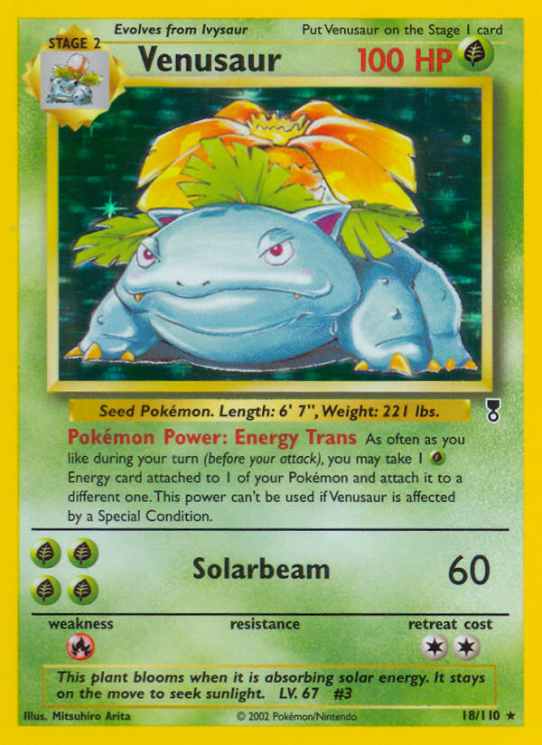 Venusaur (18/110) [Legendary Collection] | I Want That Stuff Brandon