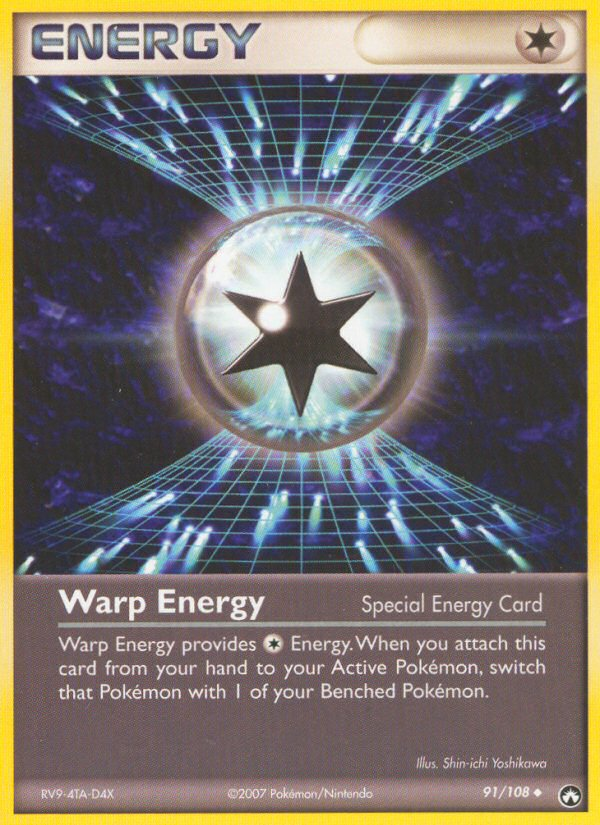 Warp Energy (91/108) [EX: Power Keepers] | I Want That Stuff Brandon