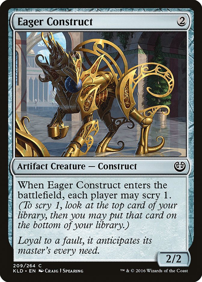 Eager Construct [Kaladesh] | I Want That Stuff Brandon