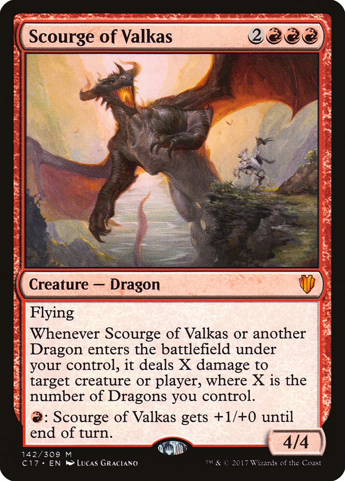 Scourge of Valkas [Commander 2017] | I Want That Stuff Brandon