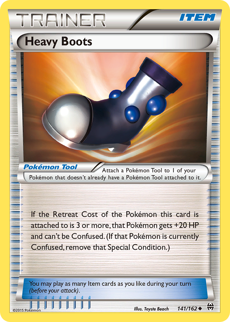 Heavy Boots (141/162) [XY: BREAKthrough] | I Want That Stuff Brandon