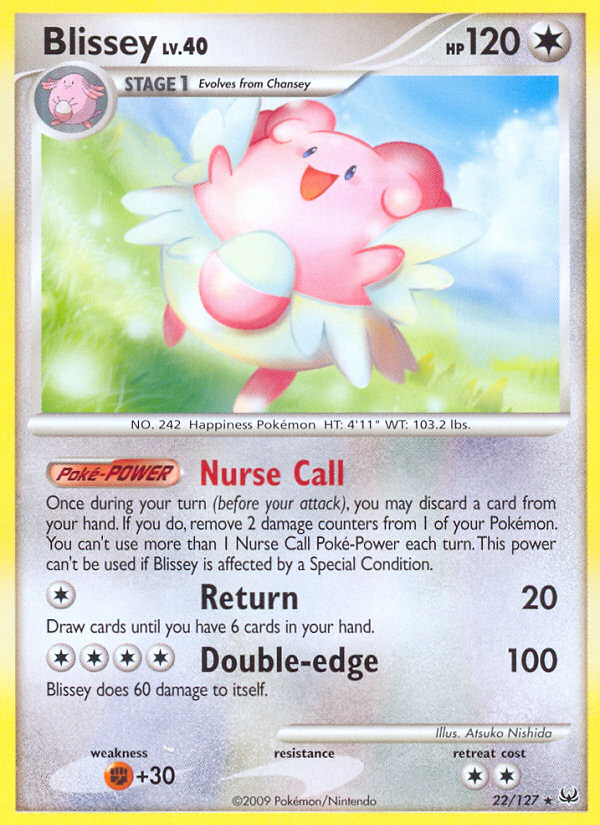 Blissey (22/127) [Platinum: Base Set] | I Want That Stuff Brandon