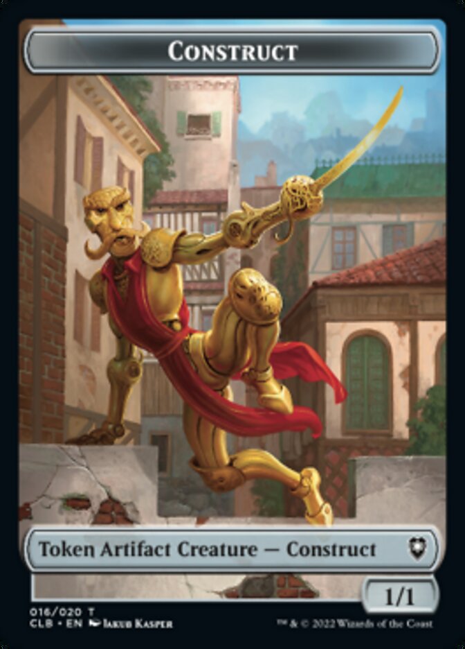 Construct Token [Commander Legends: Battle for Baldur's Gate Tokens] | I Want That Stuff Brandon