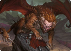 Manticore Art Card [Dungeons & Dragons: Adventures in the Forgotten Realms Art Series] | I Want That Stuff Brandon