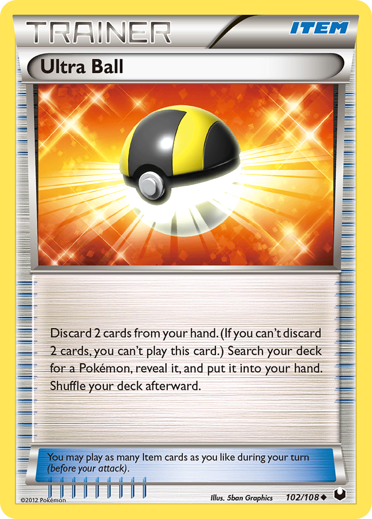 Ultra Ball (102/108) [Black & White: Dark Explorers] | I Want That Stuff Brandon
