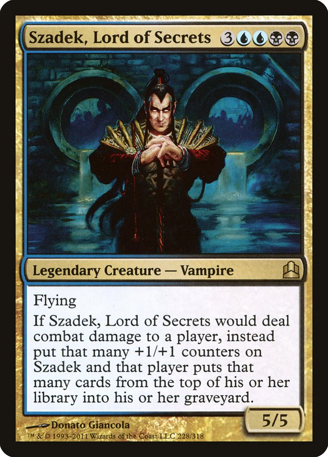 Szadek, Lord of Secrets [Commander 2011] | I Want That Stuff Brandon