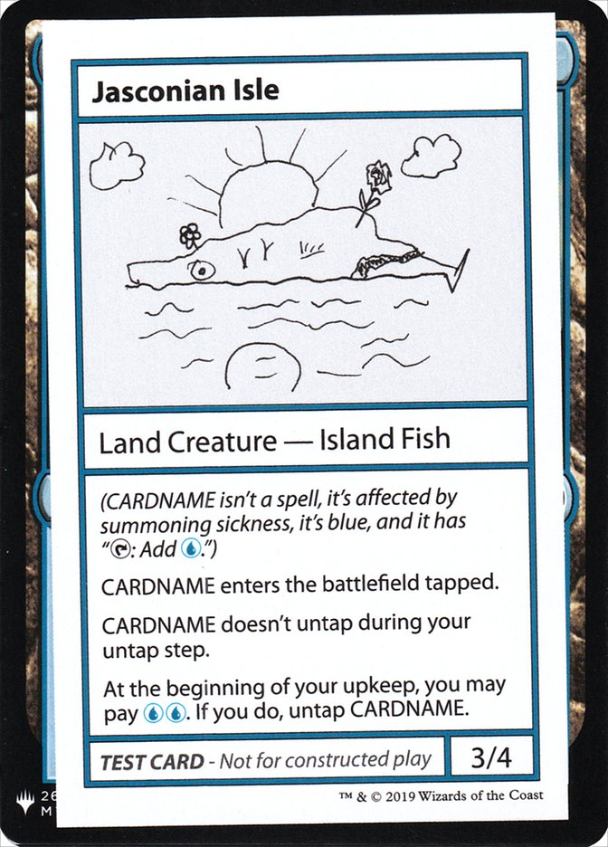 Jasconian Isle [Mystery Booster Playtest Cards] | I Want That Stuff Brandon