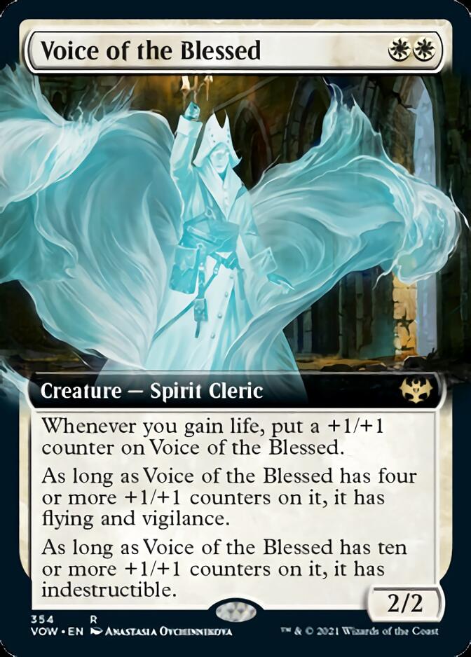 Voice of the Blessed (Extended Art) [Innistrad: Crimson Vow] | I Want That Stuff Brandon