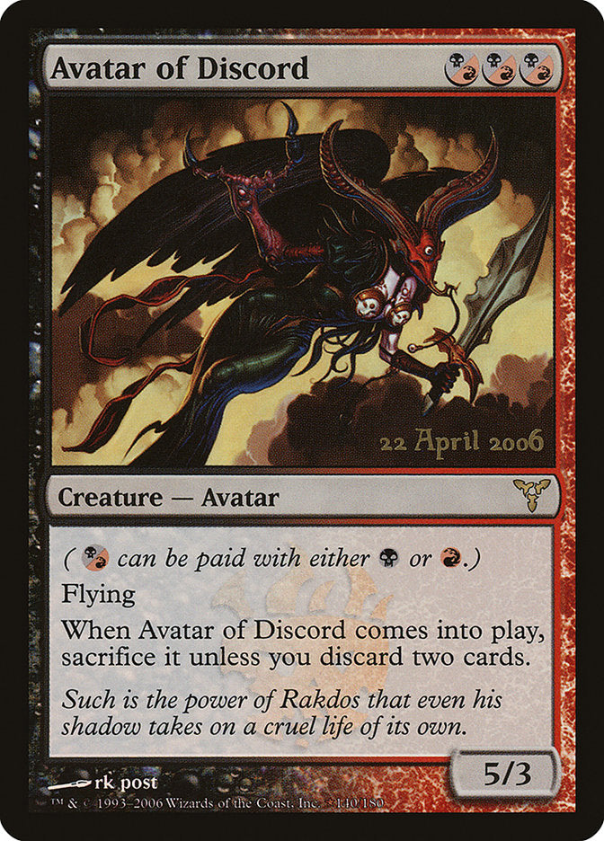 Avatar of Discord [Dissension Promos] | I Want That Stuff Brandon