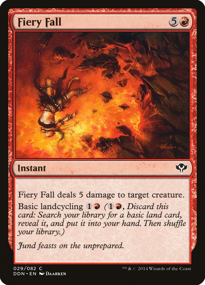 Fiery Fall [Duel Decks: Speed vs. Cunning] | I Want That Stuff Brandon