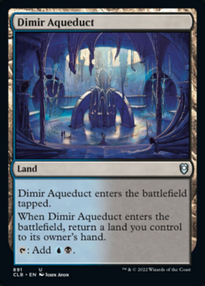 Dimir Aqueduct [Commander Legends: Battle for Baldur's Gate] | I Want That Stuff Brandon