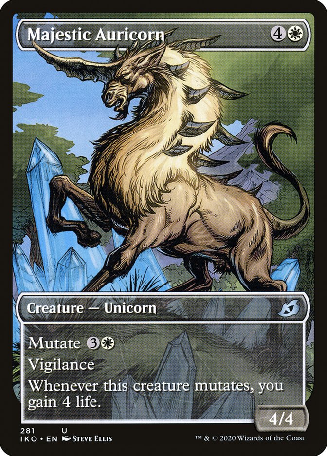 Majestic Auricorn (Showcase) [Ikoria: Lair of Behemoths] | I Want That Stuff Brandon