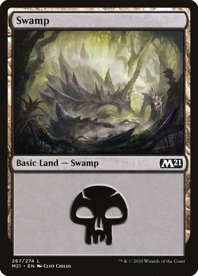 Swamp (267) [Core Set 2021] | I Want That Stuff Brandon