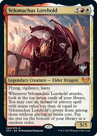 Velomachus Lorehold (Promo Pack) [Strixhaven: School of Mages Promos] | I Want That Stuff Brandon