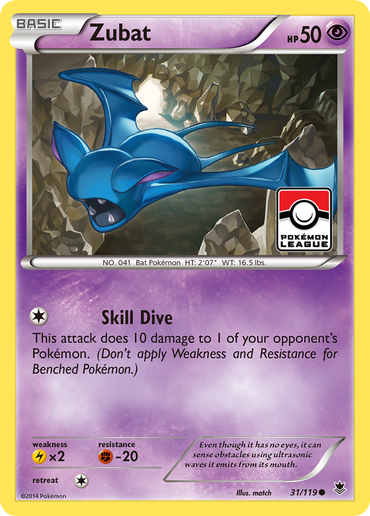 Zubat (31/119) [XY: Phantom Forces] | I Want That Stuff Brandon