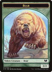 Bear // Spider Double-Sided Token [Commander 2015 Tokens] | I Want That Stuff Brandon