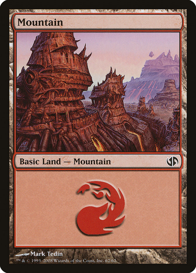 Mountain (62) [Duel Decks: Jace vs. Chandra] | I Want That Stuff Brandon