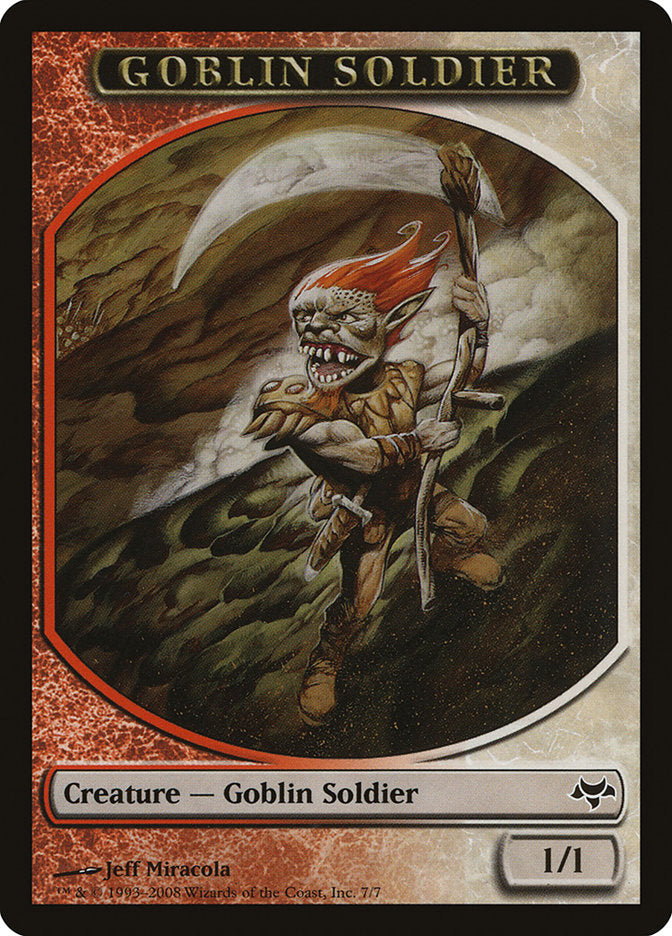 Goblin Soldier Token [Eventide Tokens] | I Want That Stuff Brandon