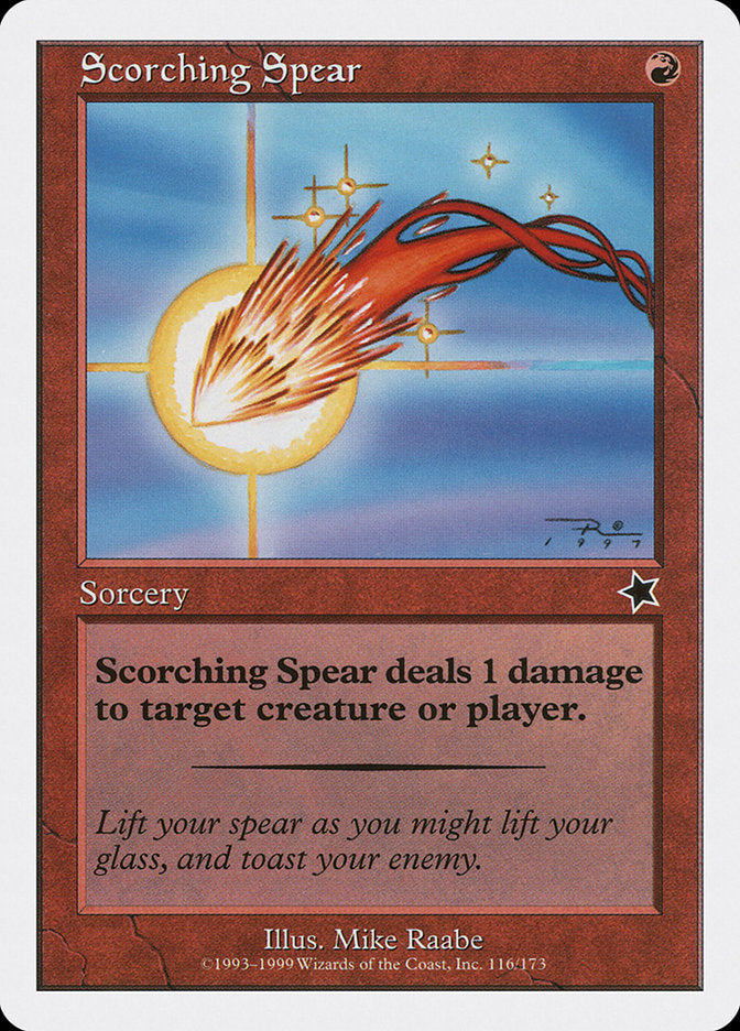 Scorching Spear [Starter 1999] | I Want That Stuff Brandon