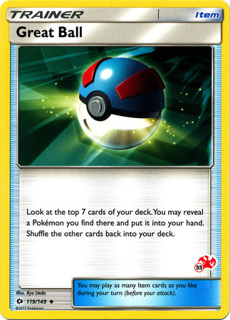 Great Ball (119/149) (Charizard Stamp #33) [Battle Academy 2020] | I Want That Stuff Brandon