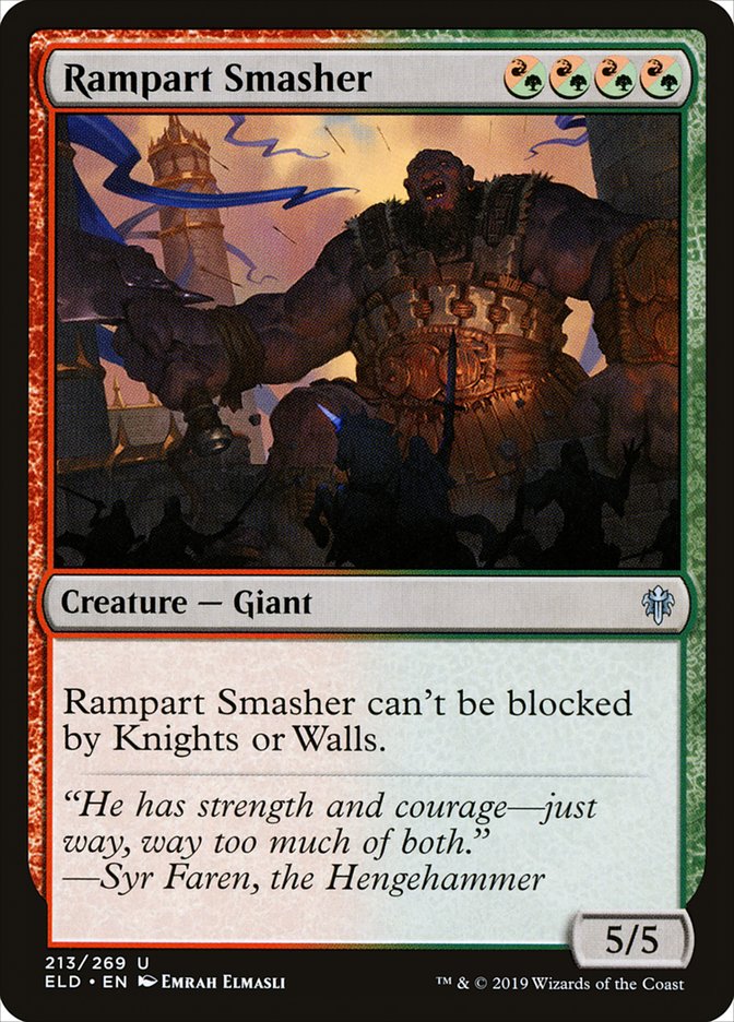 Rampart Smasher [Throne of Eldraine] | I Want That Stuff Brandon