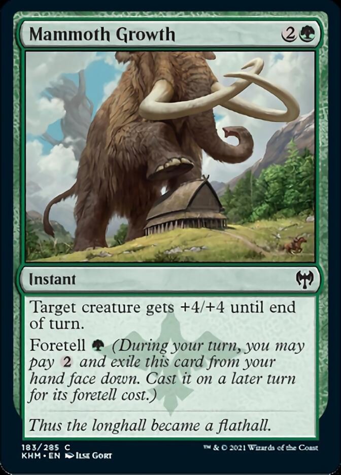 Mammoth Growth [Kaldheim] | I Want That Stuff Brandon