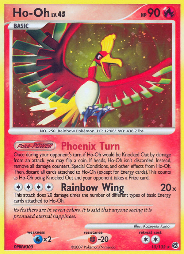 Ho-Oh (10/132) [Diamond & Pearl: Secret Wonders] | I Want That Stuff Brandon