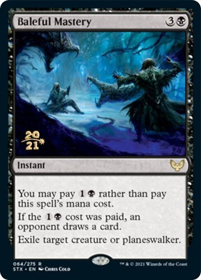 Baleful Mastery [Strixhaven: School of Mages Prerelease Promos] | I Want That Stuff Brandon