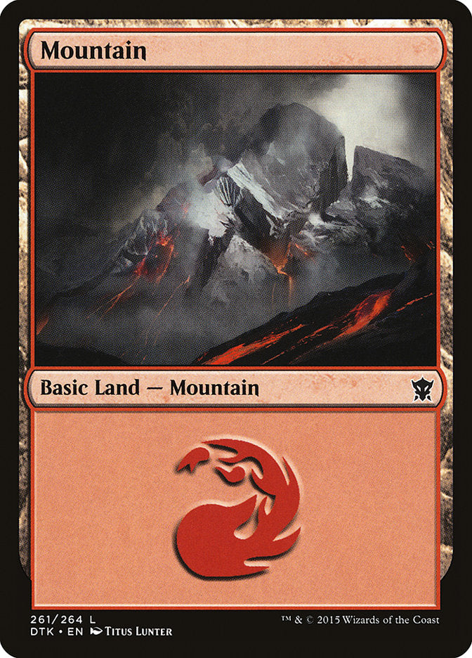 Mountain (261) [Dragons of Tarkir] | I Want That Stuff Brandon