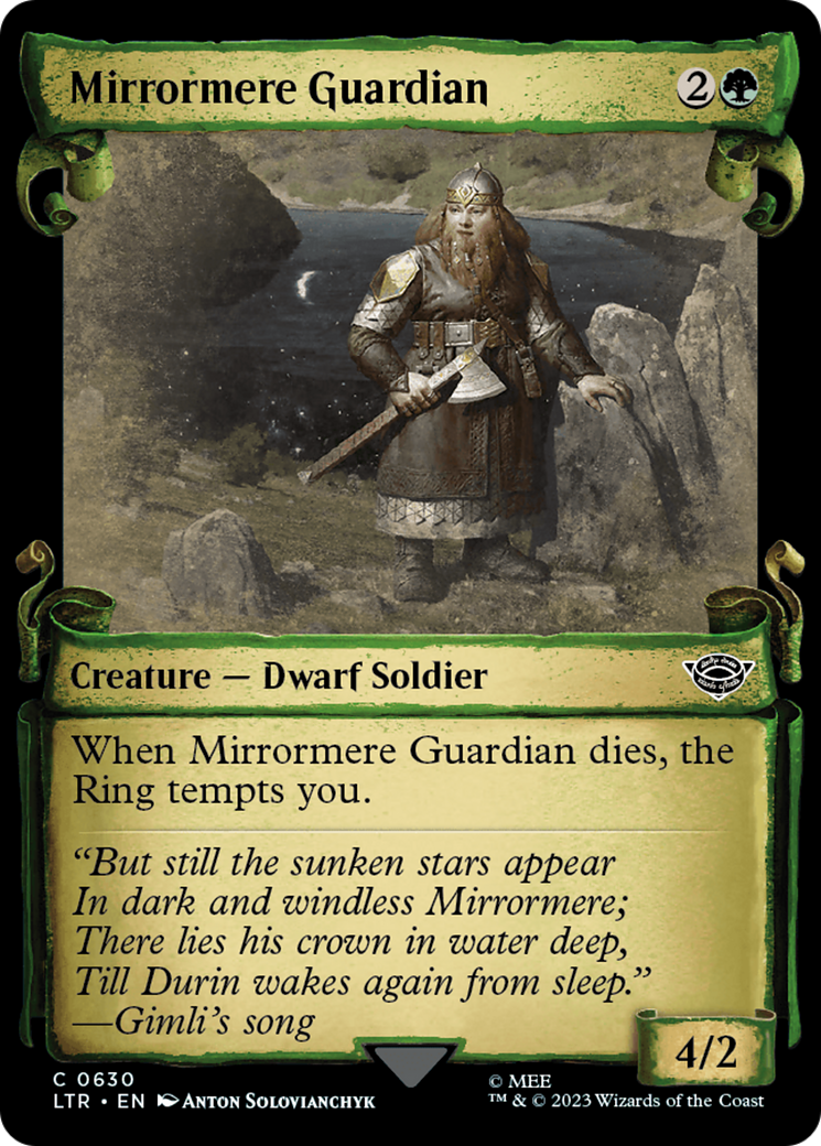 Mirrormere Guardian [The Lord of the Rings: Tales of Middle-Earth Showcase Scrolls] | I Want That Stuff Brandon