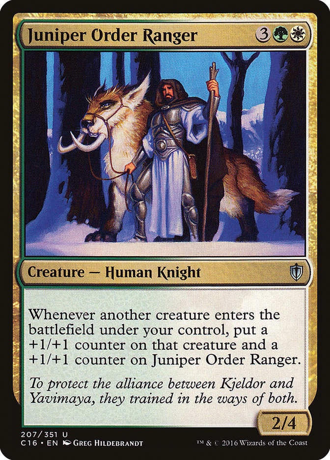 Juniper Order Ranger [Commander 2016] | I Want That Stuff Brandon