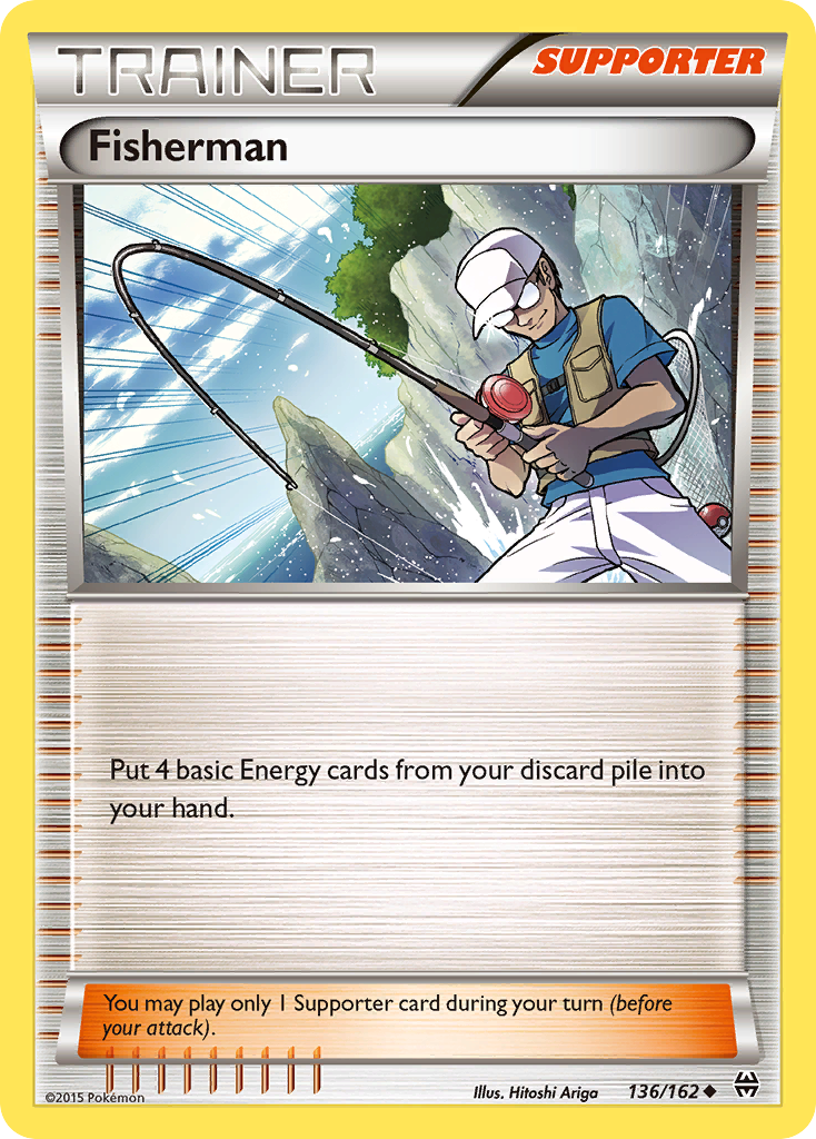 Fisherman (136/162) [XY: BREAKthrough] | I Want That Stuff Brandon