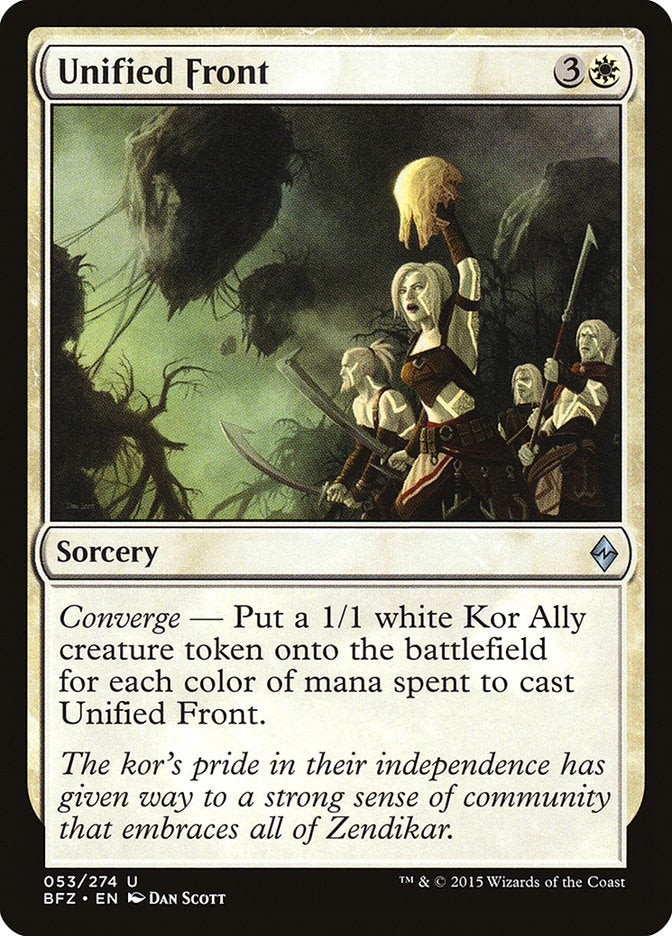 Unified Front [Battle for Zendikar] | I Want That Stuff Brandon