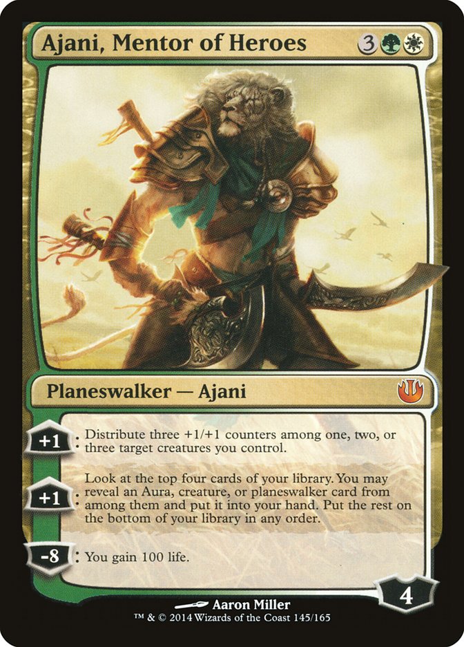 Ajani, Mentor of Heroes [Journey into Nyx] | I Want That Stuff Brandon