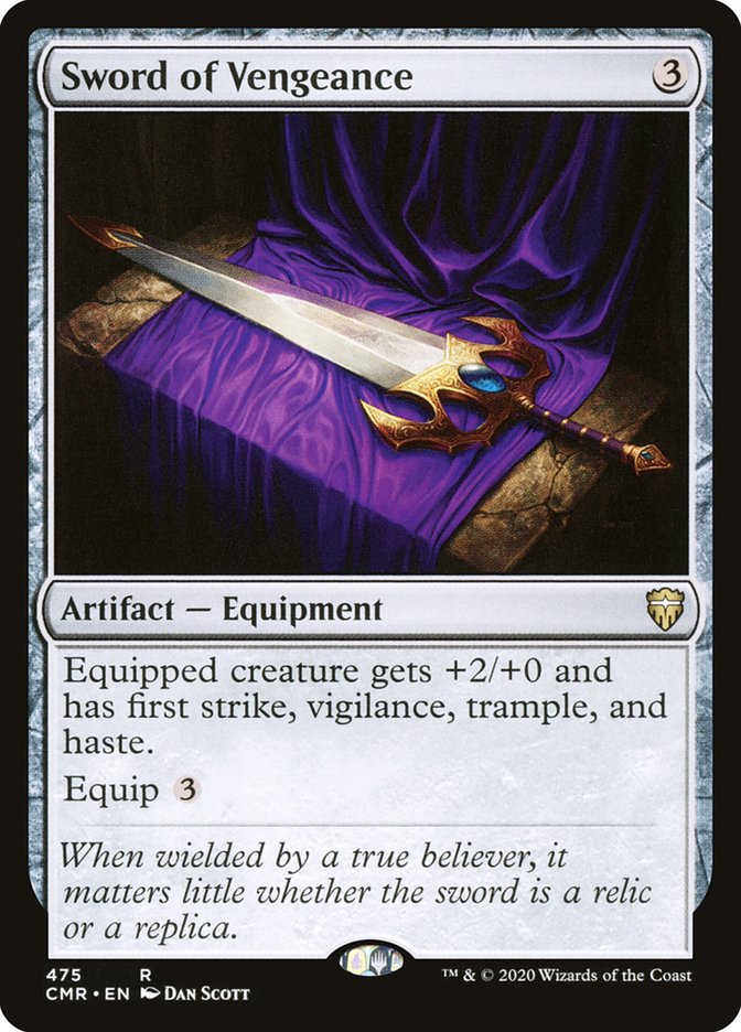Sword of Vengeance [Commander Legends] | I Want That Stuff Brandon