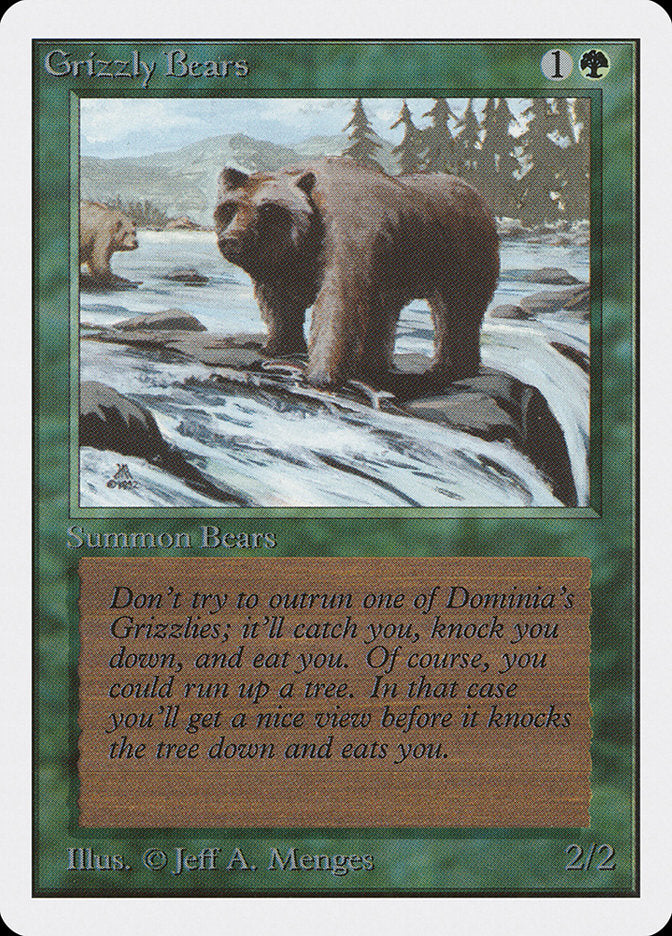 Grizzly Bears [Unlimited Edition] | I Want That Stuff Brandon